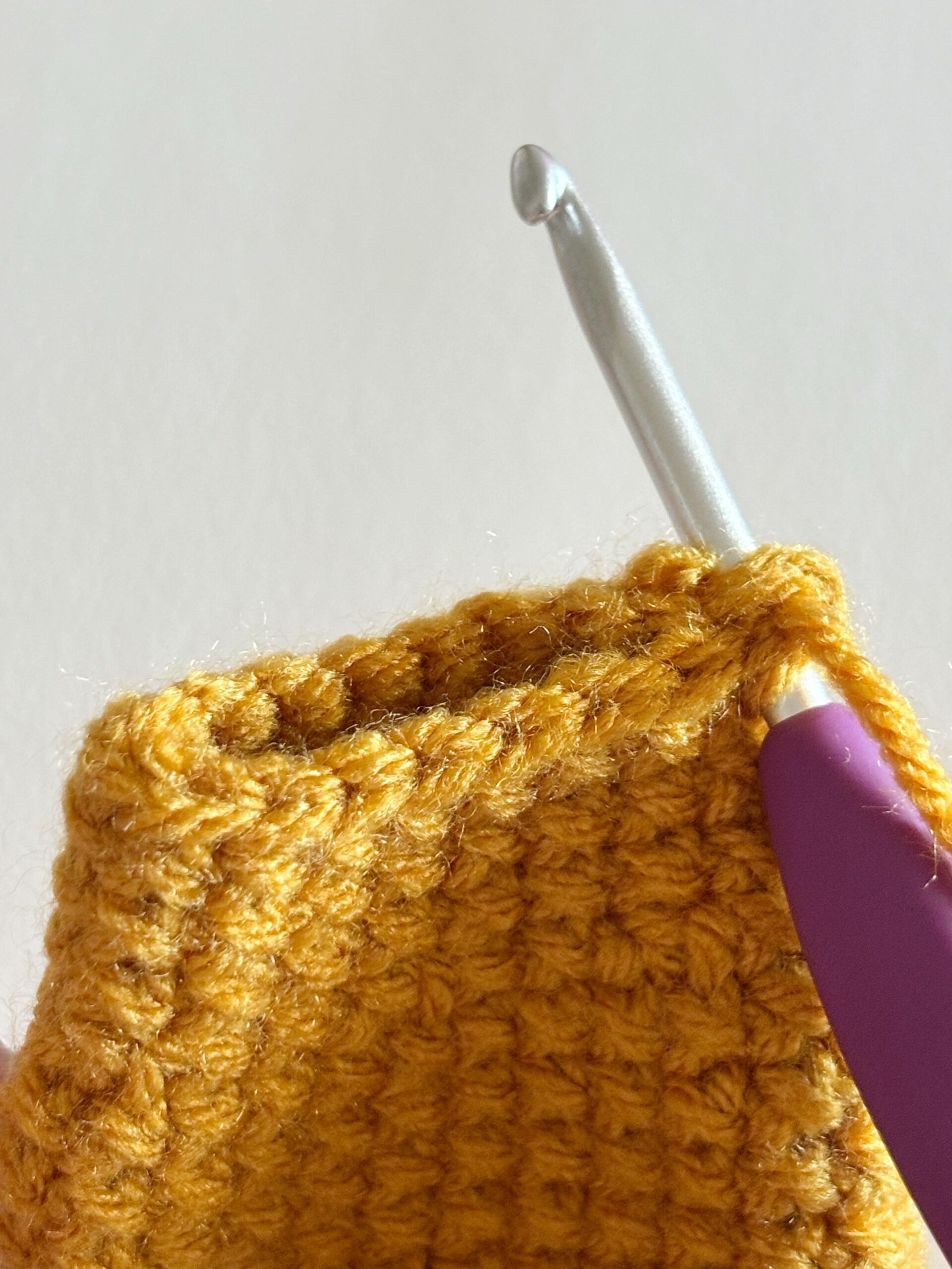 How to Fasten Off in Crochet Crocheting Together