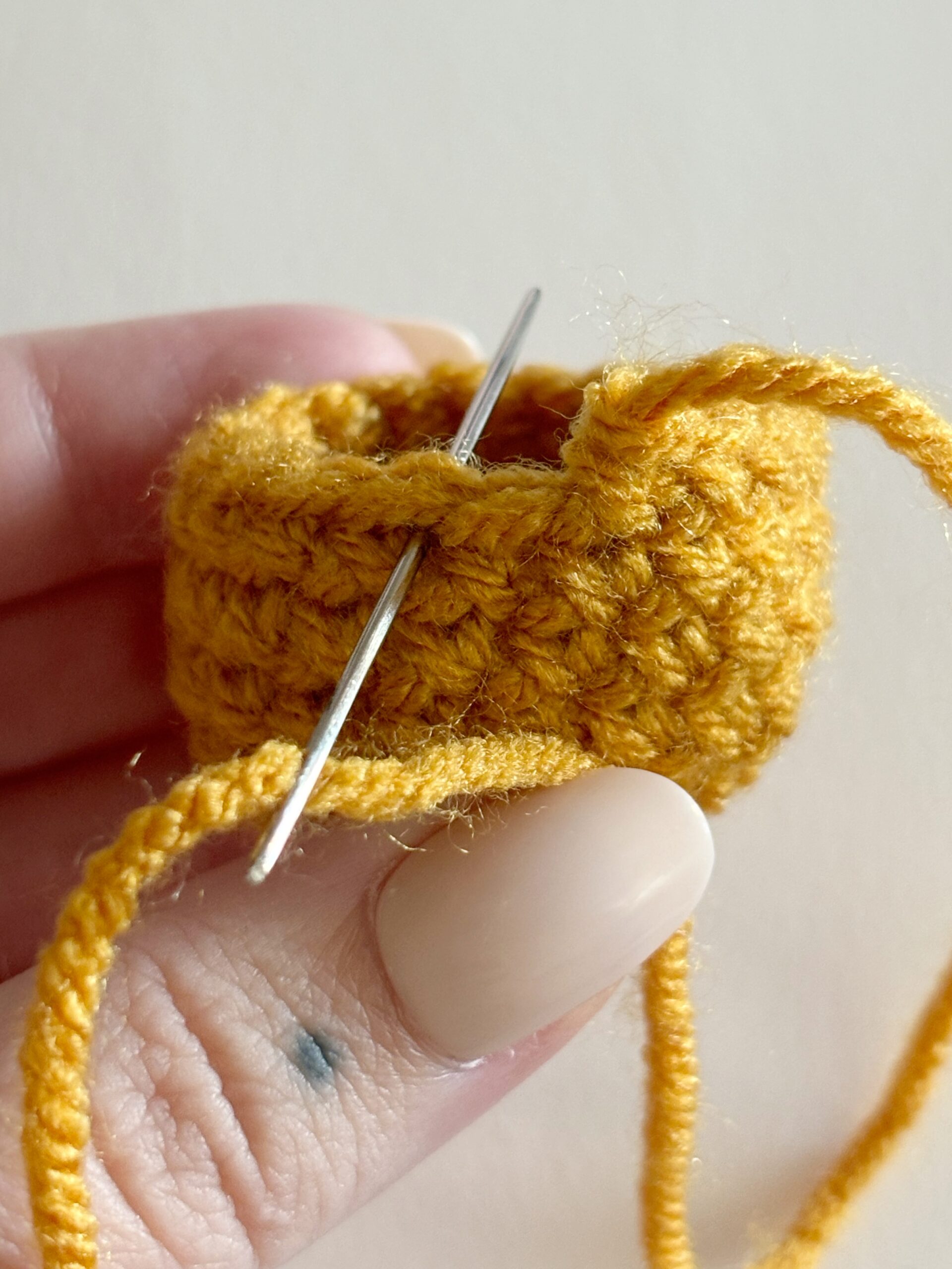 How to Fasten Off in Crochet 