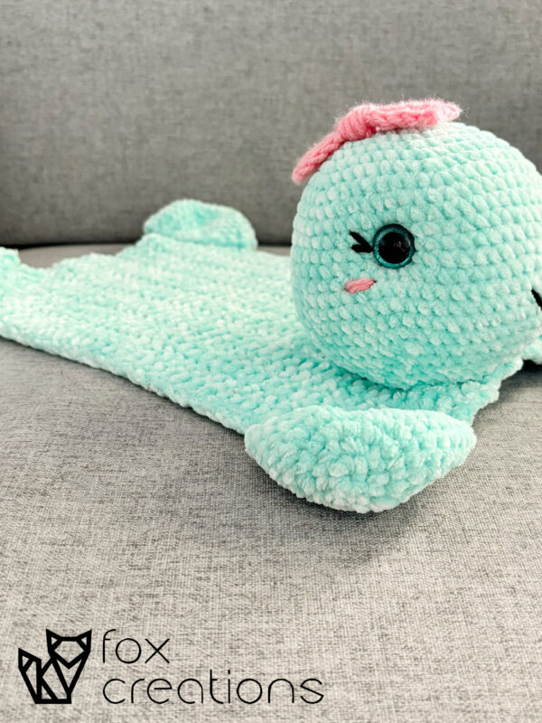 Tessa the Turtle Lovey Crochet Pattern Example 3